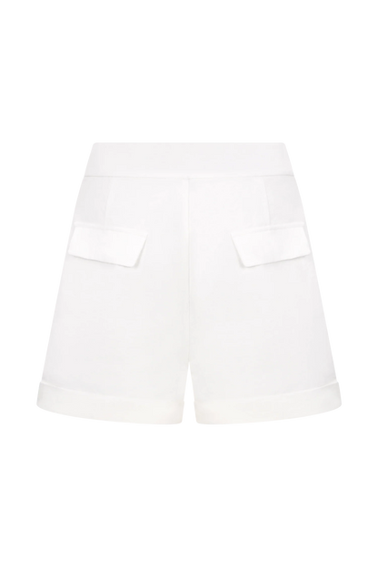 Aldea Cotton Shorts White