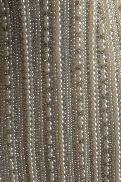 Naveena Embellished Mini Dress Silver