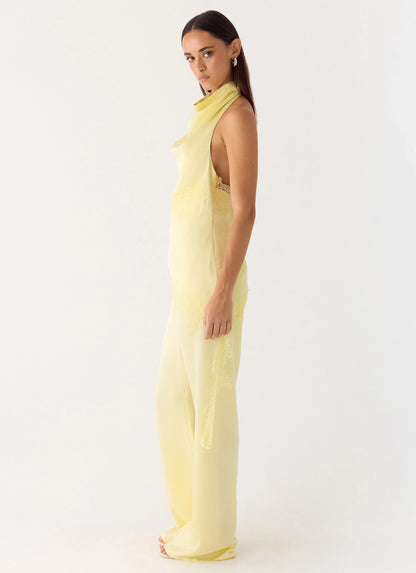 Emilee Cowl Top Yellow
