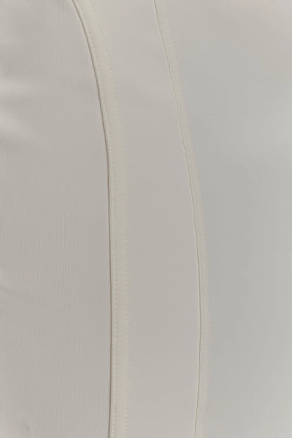 Alma High Waist Maxi Skirt White