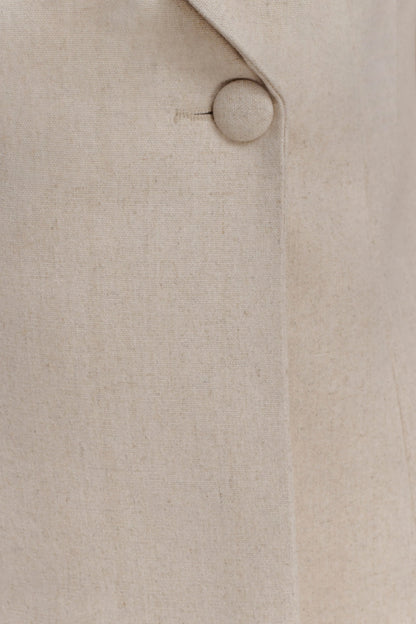 Martine Short Sleeve Linen Top Natural