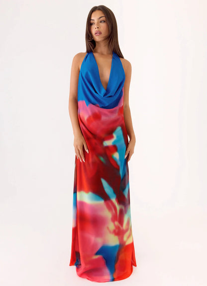 Mayu Maxi Dress Twilight Petal