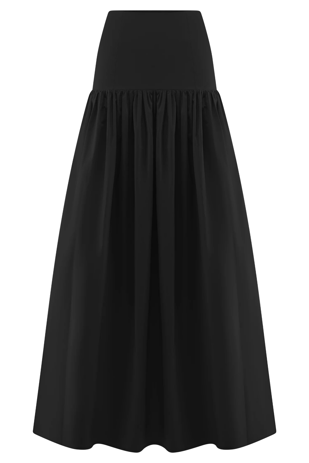 Autumn Maxi Skirt Black