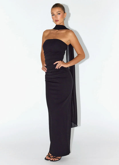 Libra Maxi Dress Black