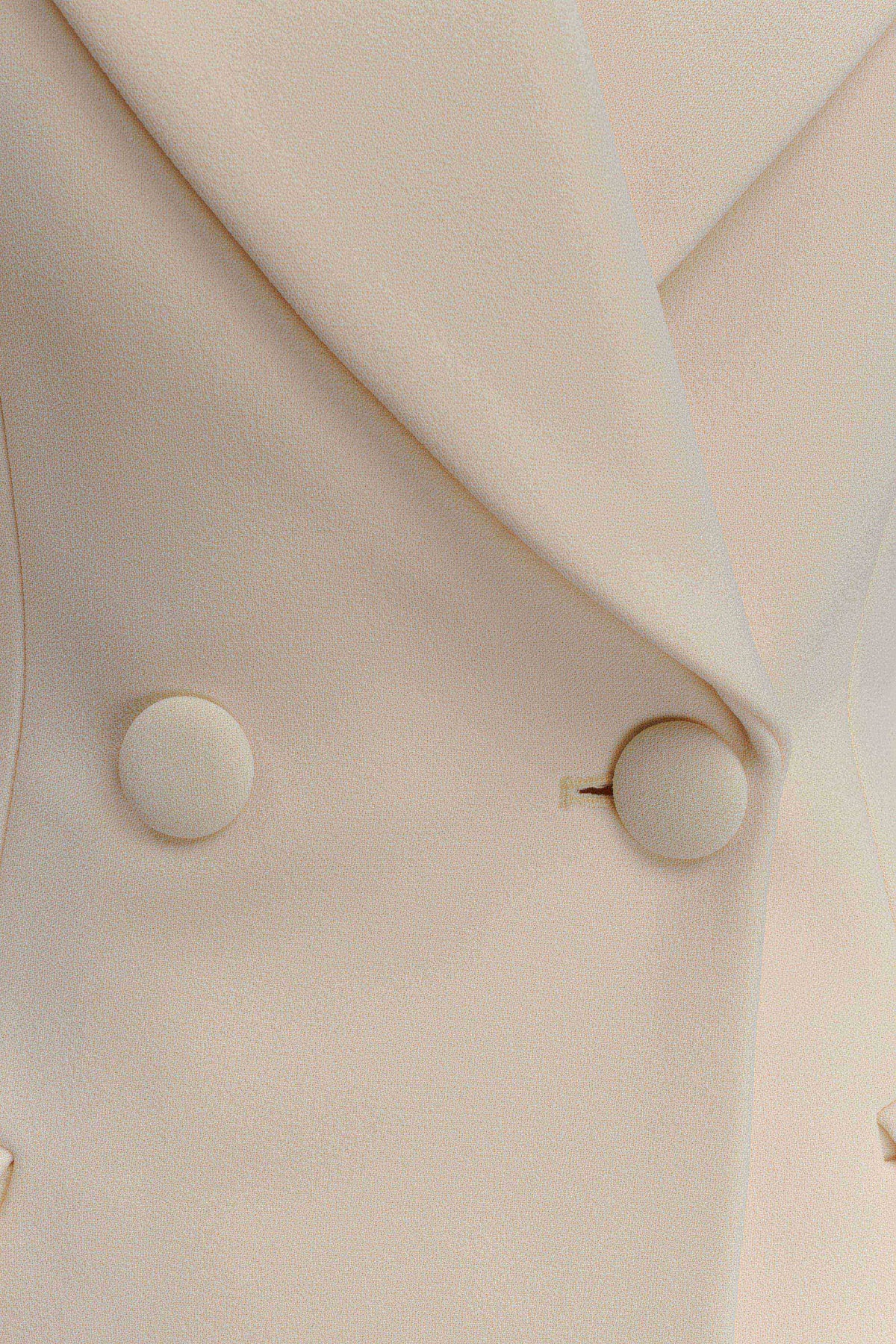 Wesley Structured Blazer Buttercream