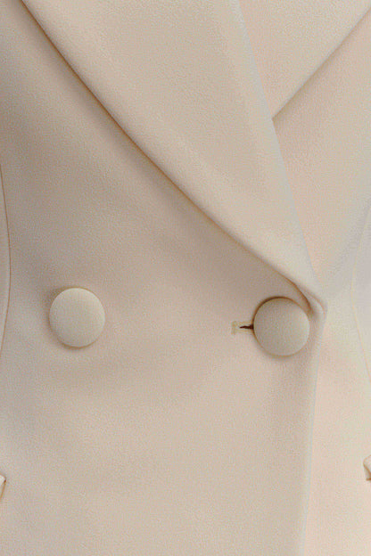 Wesley Structured Blazer Buttercream