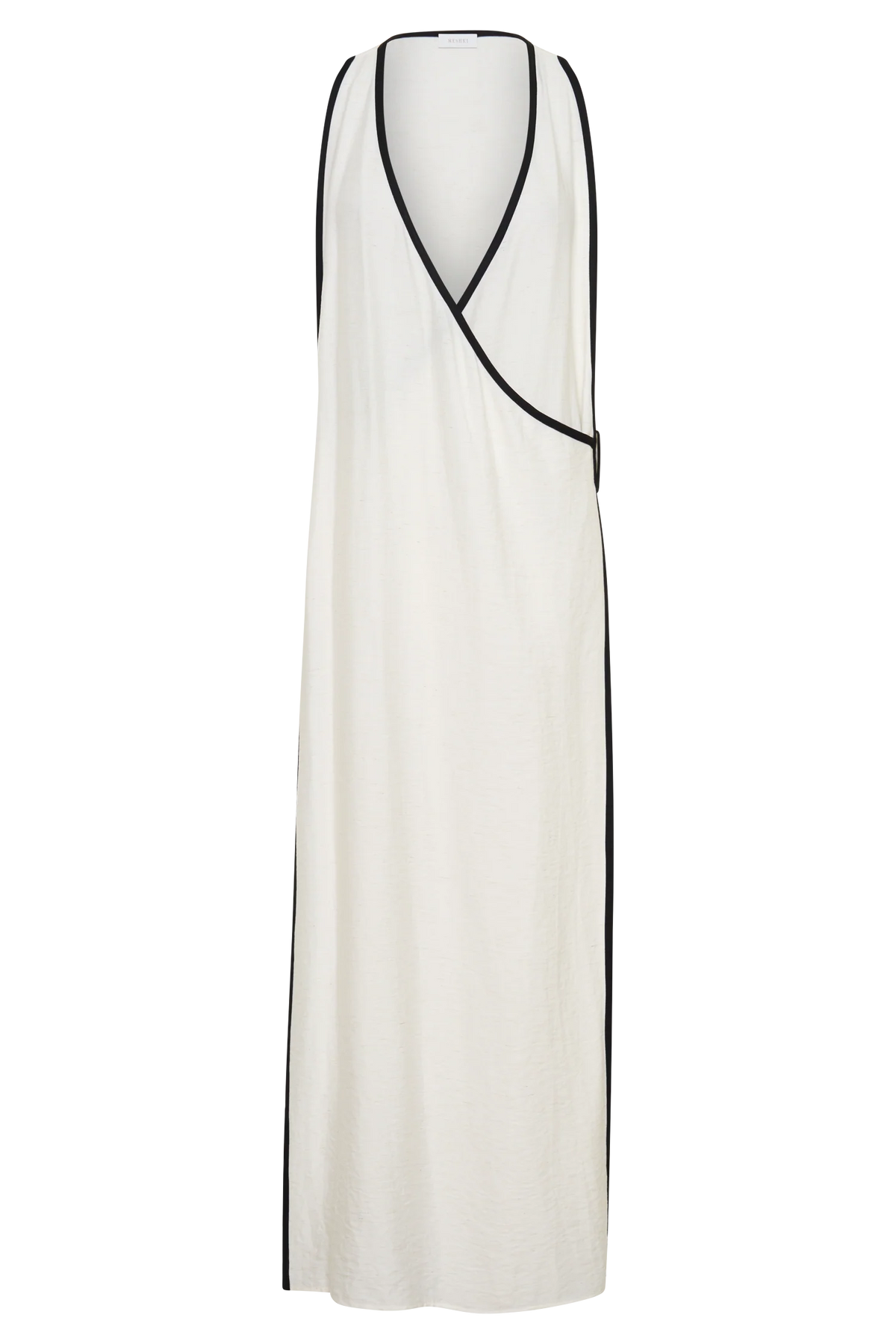 Arcadia Crossover Coverup Maxi Dress White