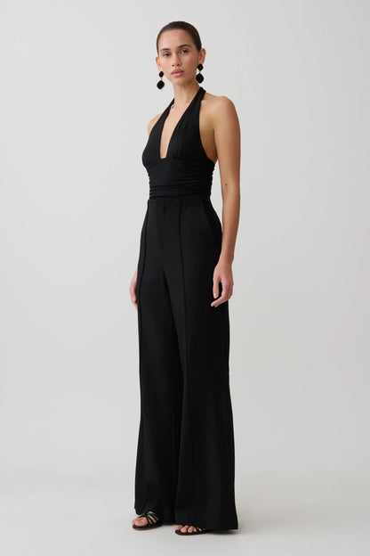 Eden High Waisted Suiting Pants Black