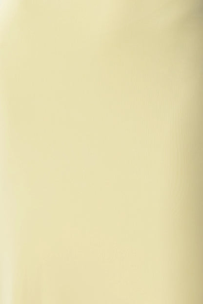 Maely Gathered Slinky Maxi Dress Lemon