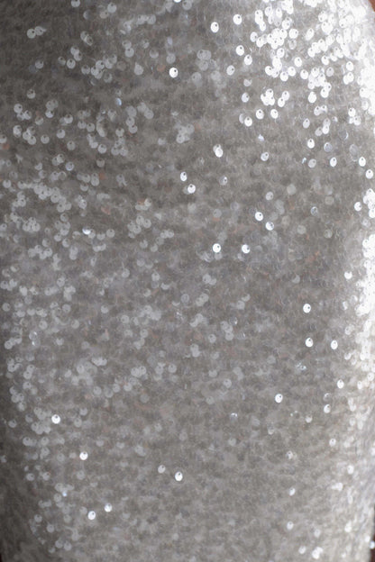 Makari Sequin Maxi Dress White