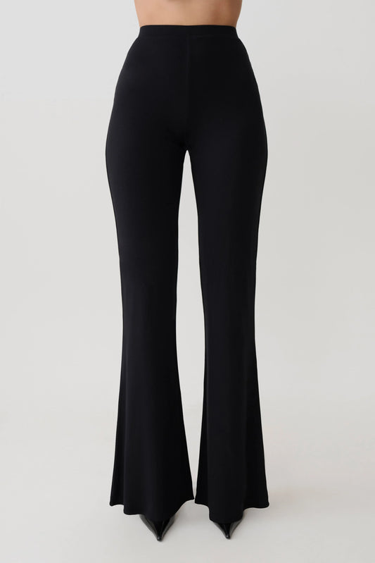 Jemma Flare Leg Pants Black
