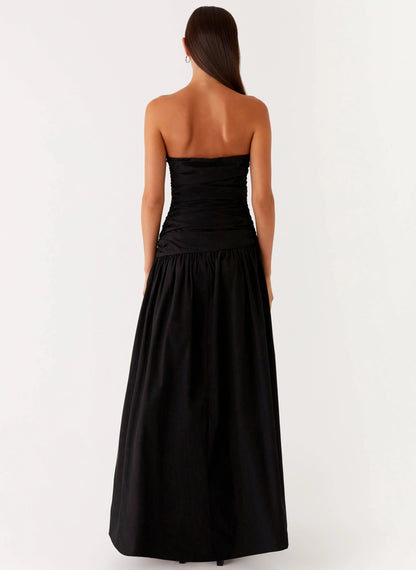 Lumen Maxi Dress Black