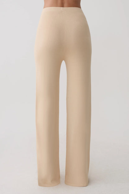 Tula Knit Pants Natural