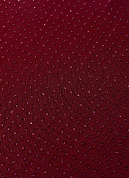 Keliese Beaded Maxi Dress Burgundy