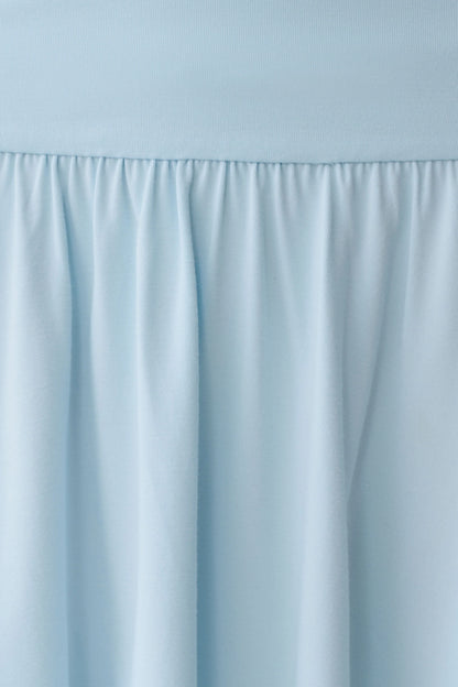 Ambrose Hankie Mini Skirt Pale Blue