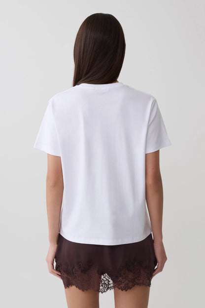 Sega Cotton Oversized T Shirt White