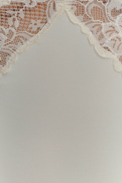 Electra Slinky Lace Maxi Dress Ivory