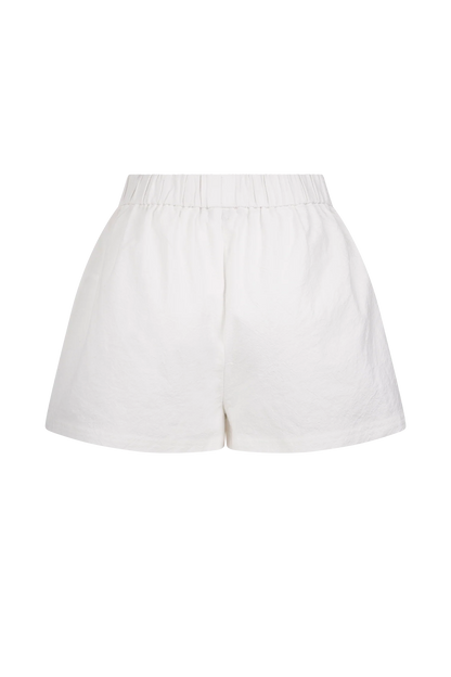Annalee Cotton Shorts White