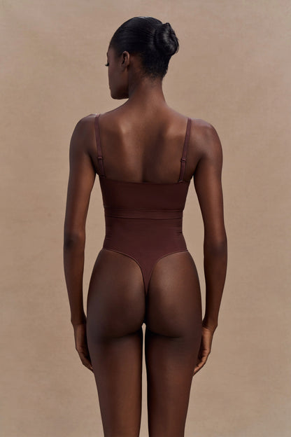 Joanna Strapless Shapewear Bra Espresso