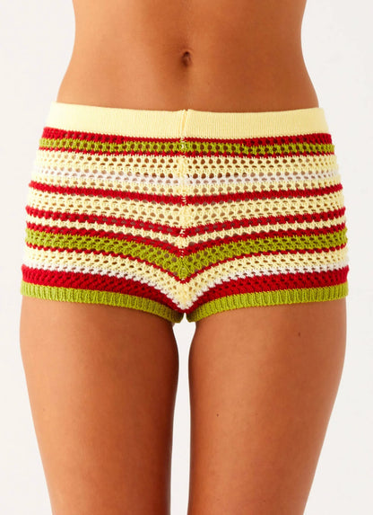 Miffy Mini Shorts Yellow Multi