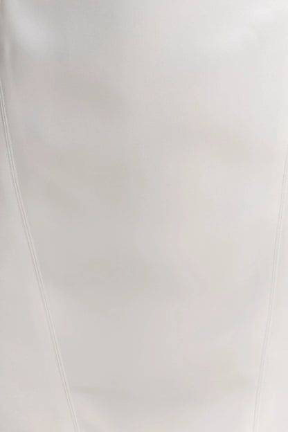 Beth Satin Mini Dress White