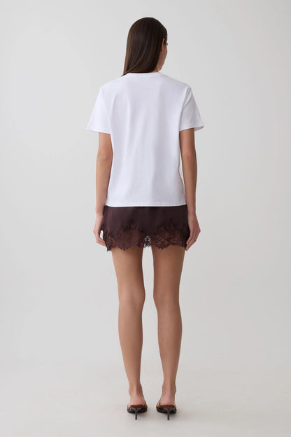 Sega Cotton Oversized T Shirt White