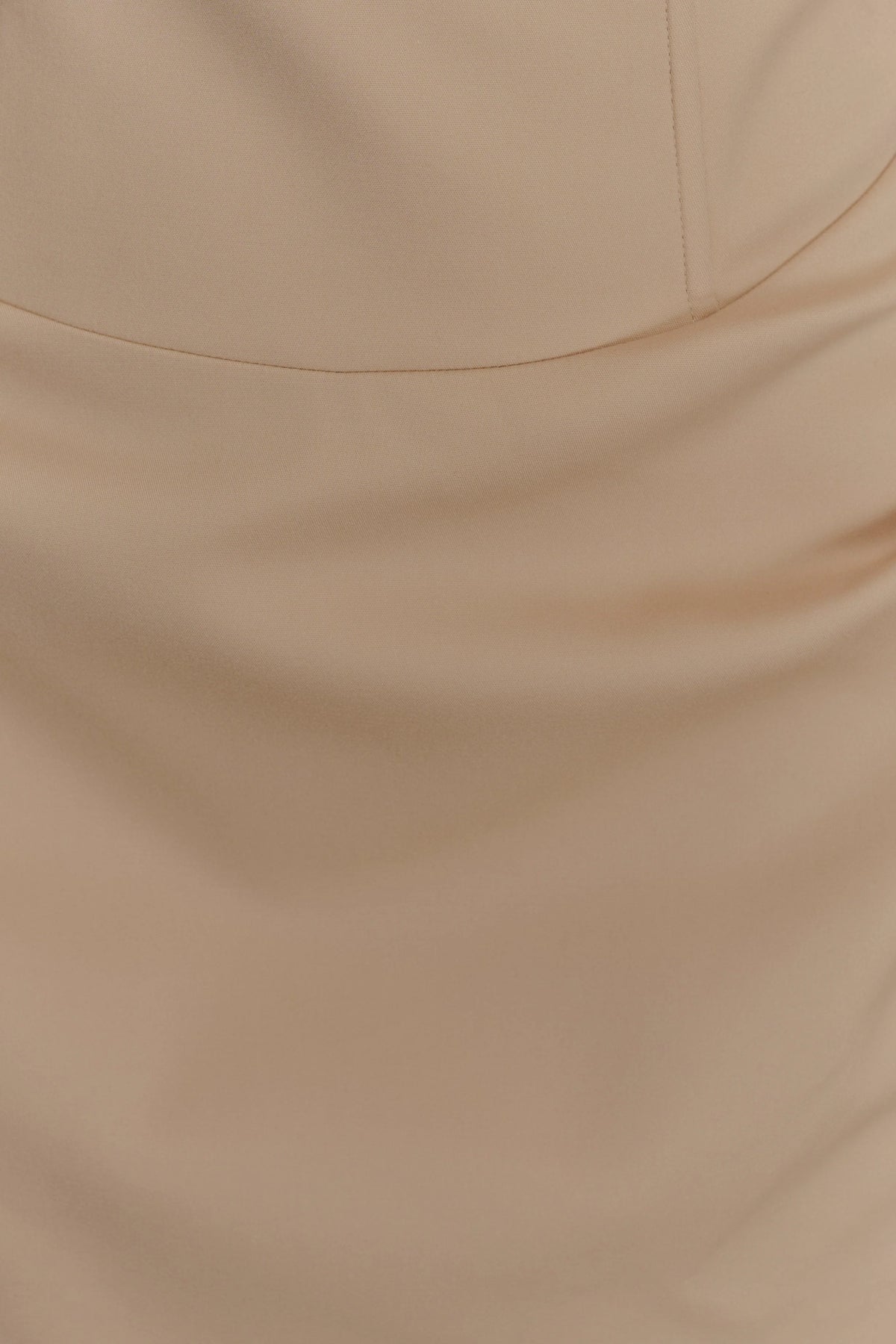 Doris Sleeveless Mini Dress Camel