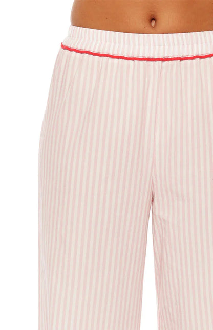 Alexea Pink Stripe Pajama Pants