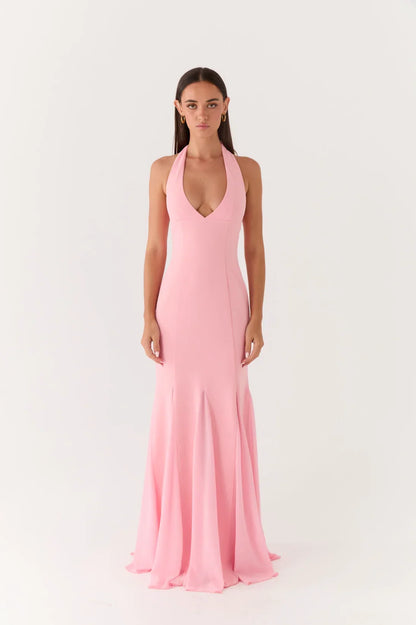 Girl Talk Maxi Dress Pink
