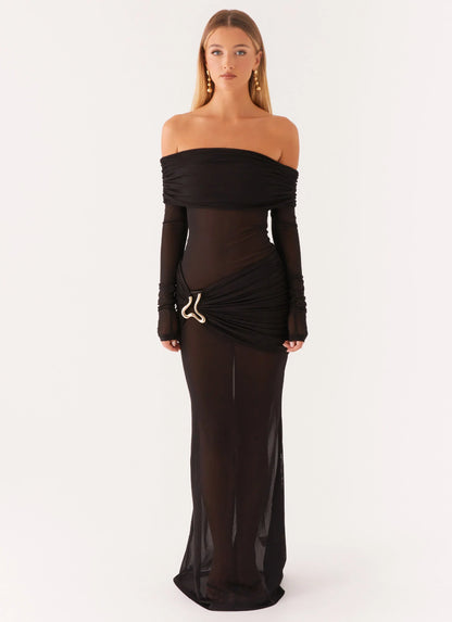 Liberty Maxi Dress Black