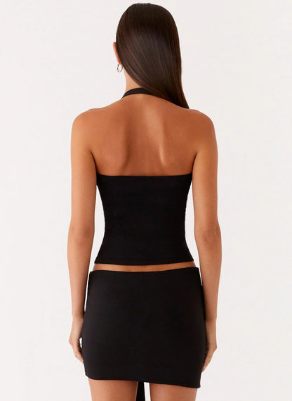 Lucent Top Black