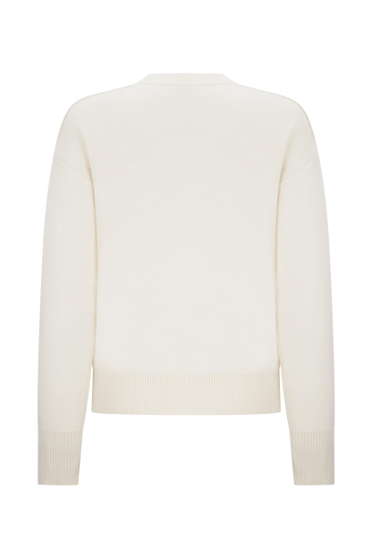 Braxton Cozy Knit Jumper Ivory