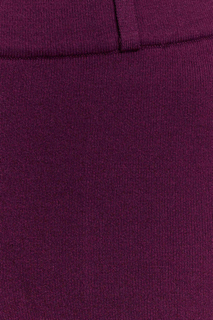 Lauren Knit Trouser Plum