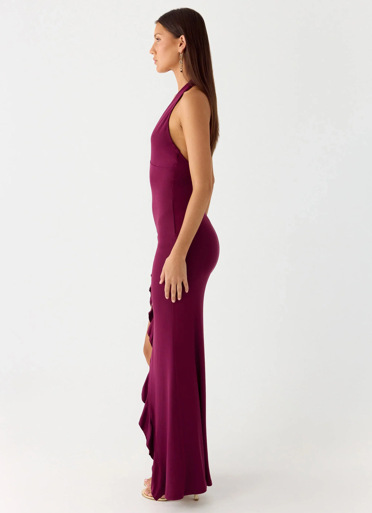 Charmed By You Maxi Dress Plum
