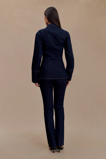 Jericho Straight Leg Jeans Indigo Blue