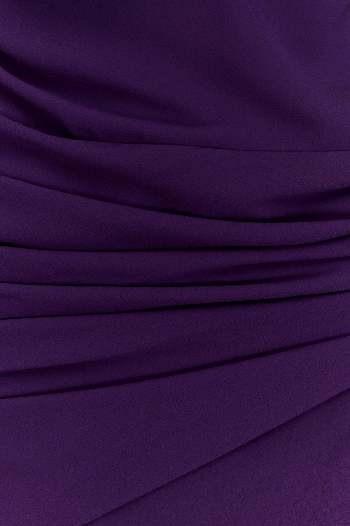 Giulia Chiffon Draped Maxi Dress Purple