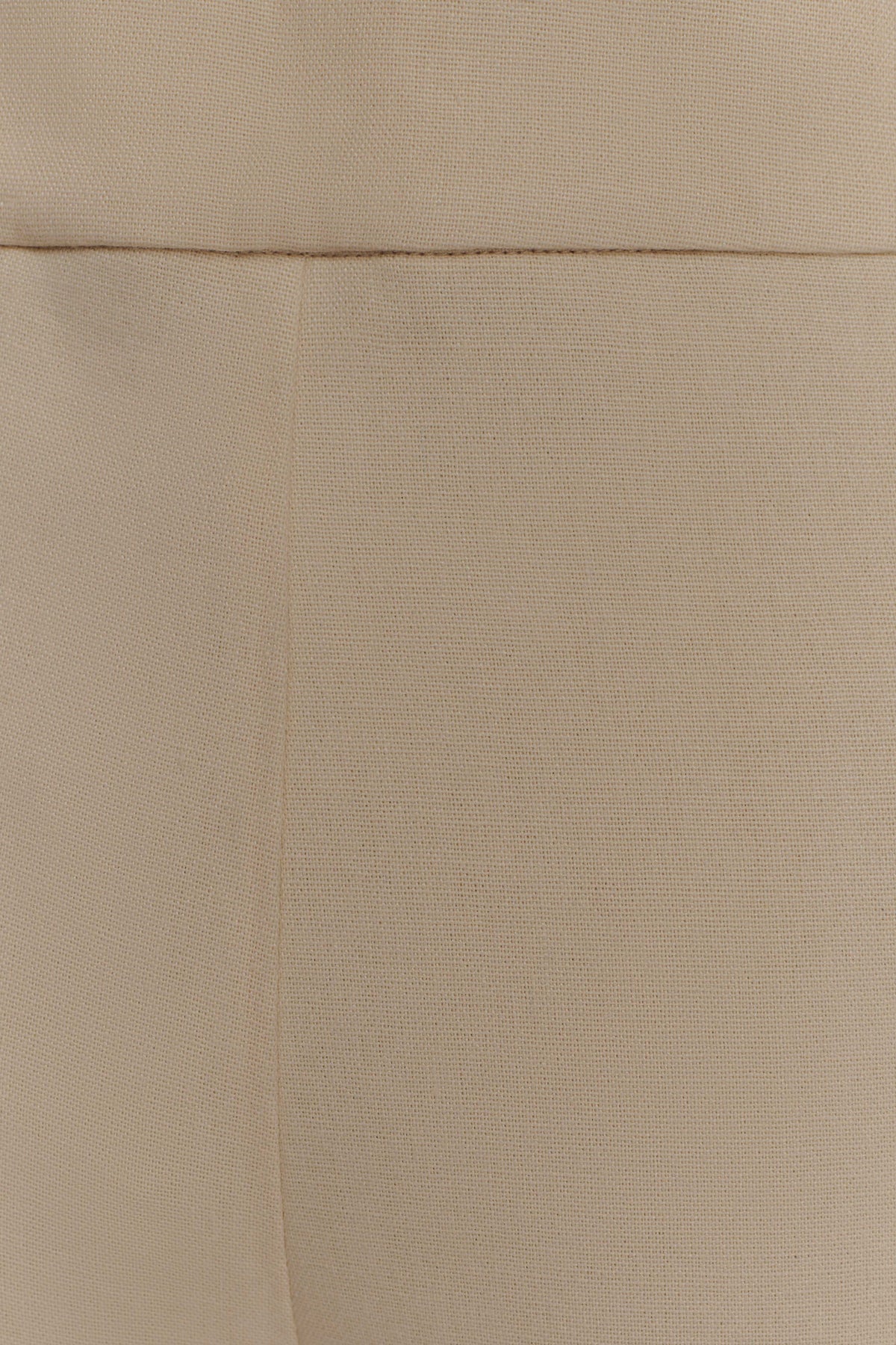 Raya Mid Rise Wide Leg Linen Pant Natural Beige