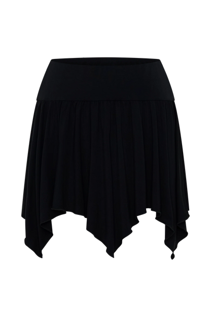 Ambrose Hankie Mini Skirt Black