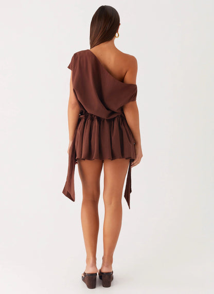 Ettie Mini Dress Chocolate