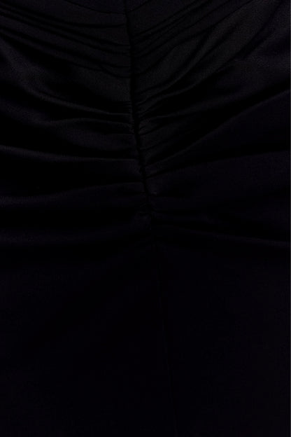 Vivianne Low Neck Maxi Dress Black