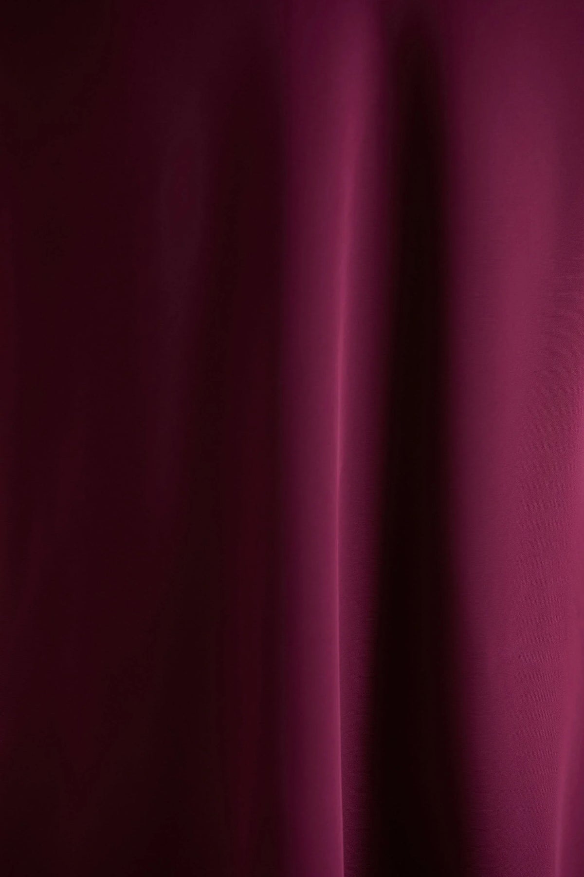 Celina Burgundy Satin High Neck Maxi Dress