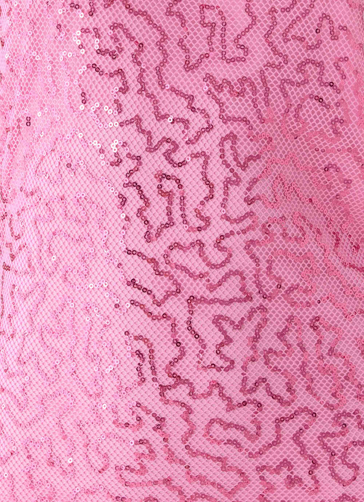 Lorenz Sequin Maxi Dress Pink