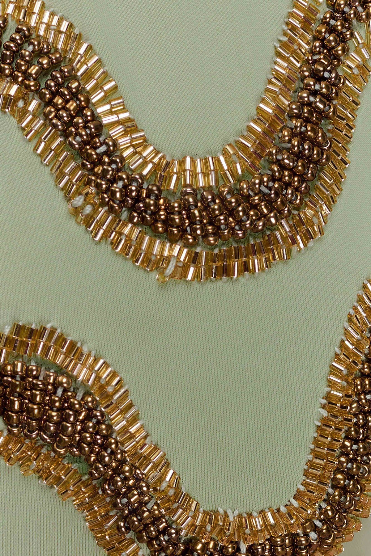 Robyn Beaded Bikini Bottom Sage