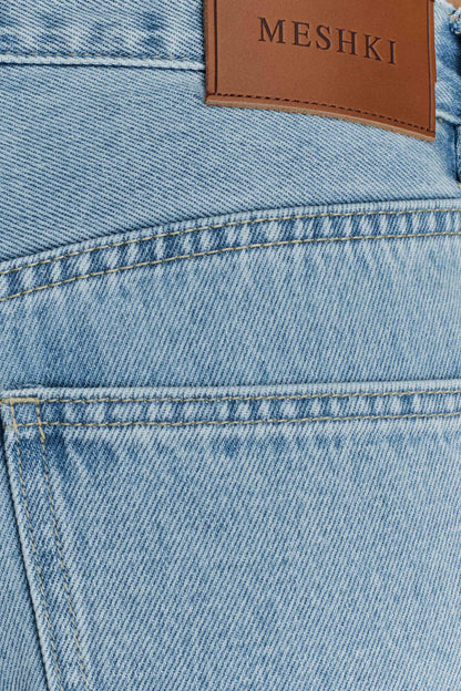Mannon Mid Rise Denim Jeans 80S Blue