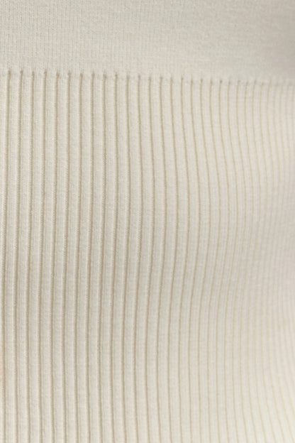 Sharpay Sleeveless Knit Top Ivory