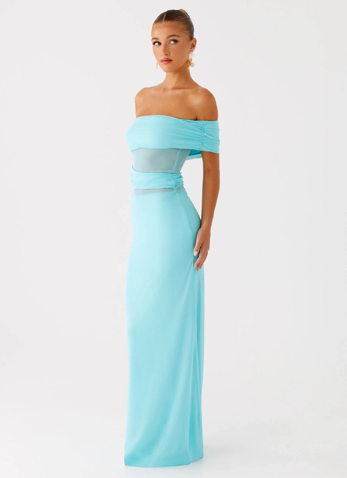 Lumi Maxi Dress Turquoise