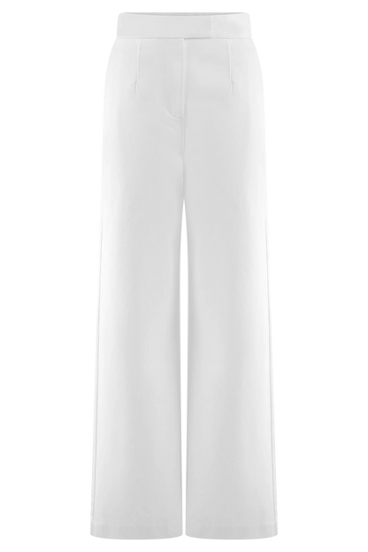 Rayne Wide Leg Denim Jeans White