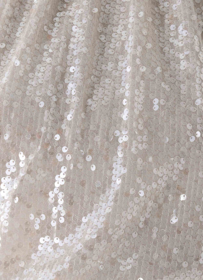 Willow Sequin Top Silver