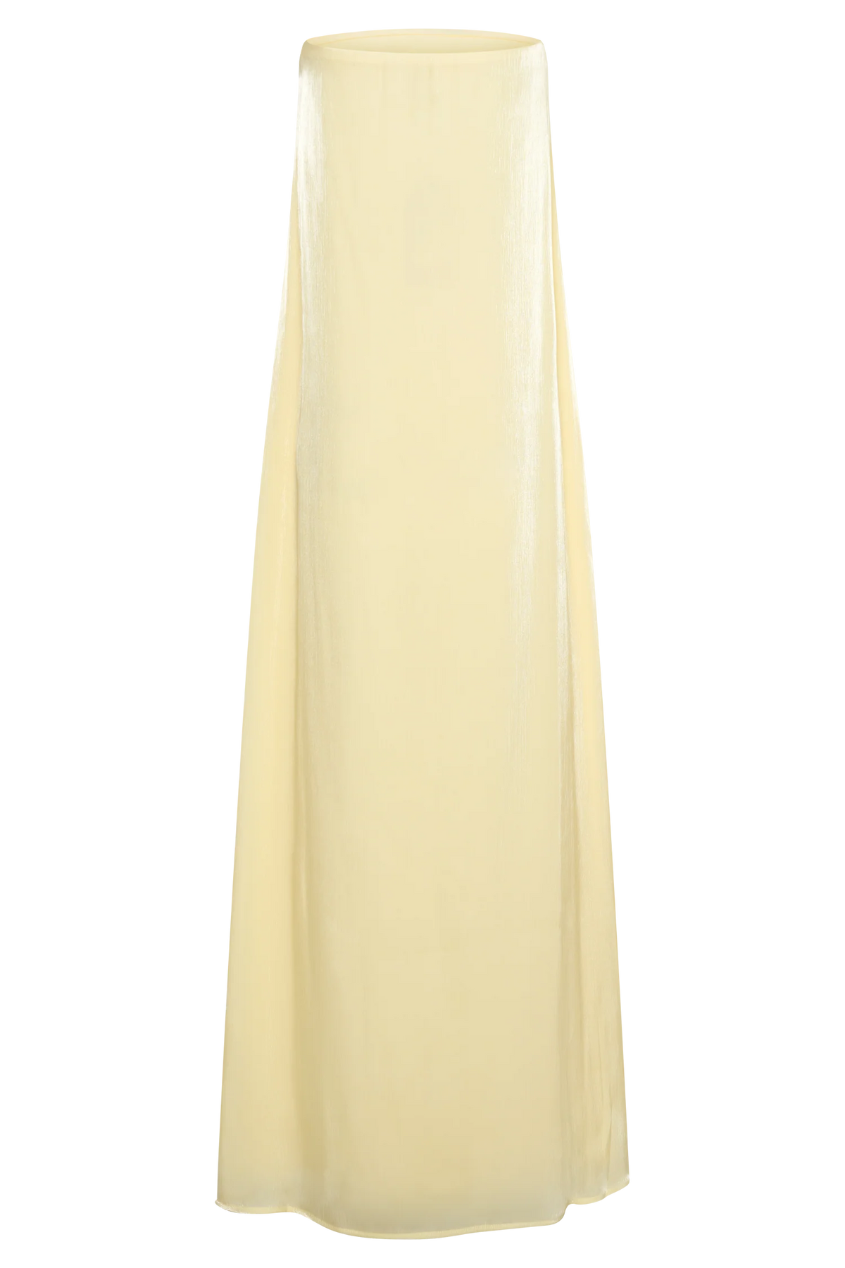 Olivia Strapless Maxi Dress Lemon