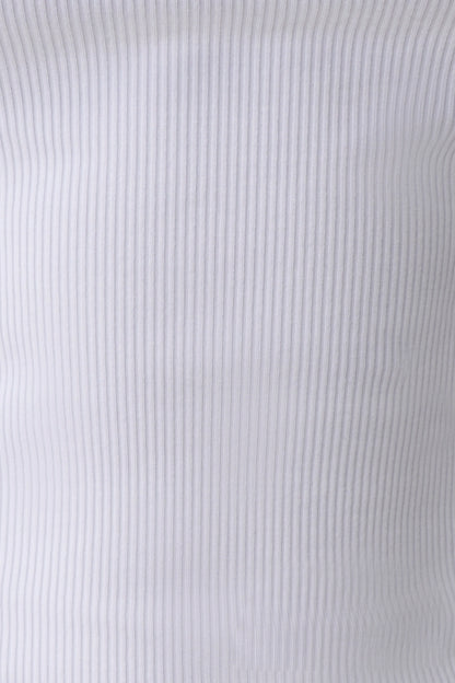 Ismay Square Neck Tank White